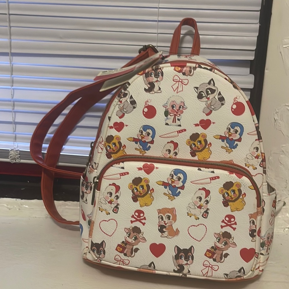 Funko Villainous Valentines mini backpack.